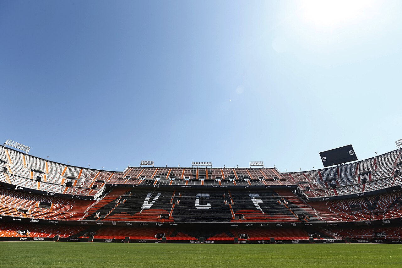 stadio di Mestalla, à فلنسية