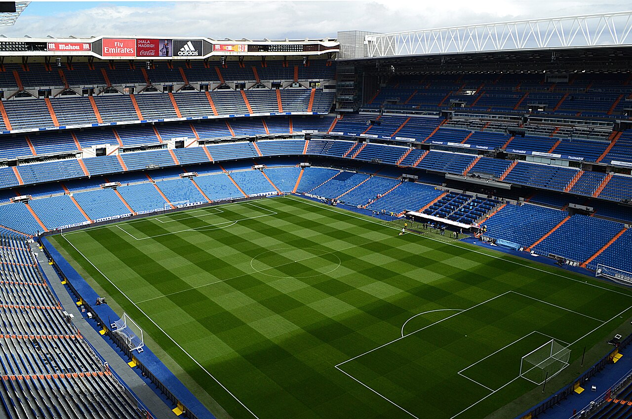 Estádio Santiago Bernabéu, à Madrid
