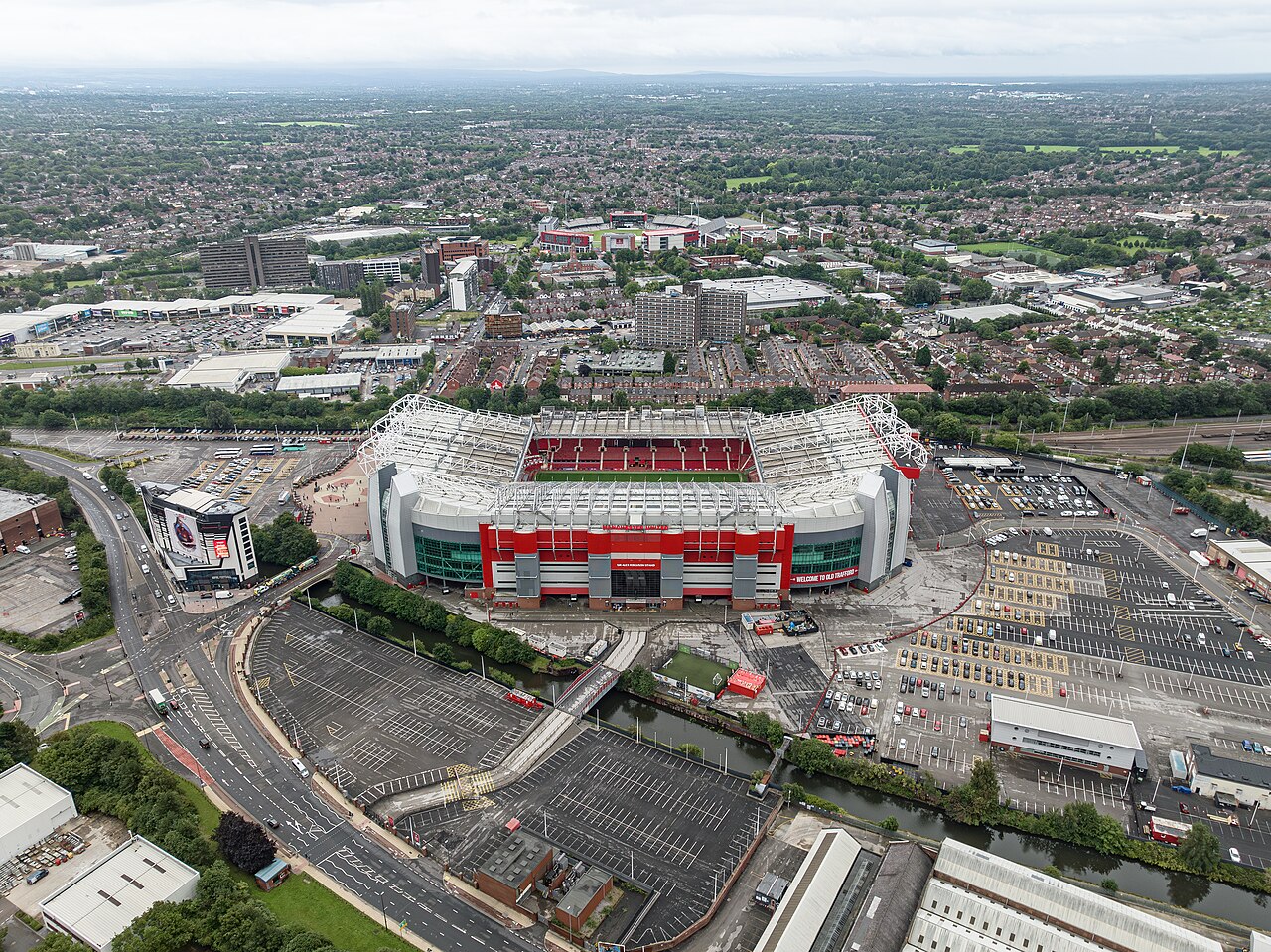 Le stade Old Trafford, à Trafford
