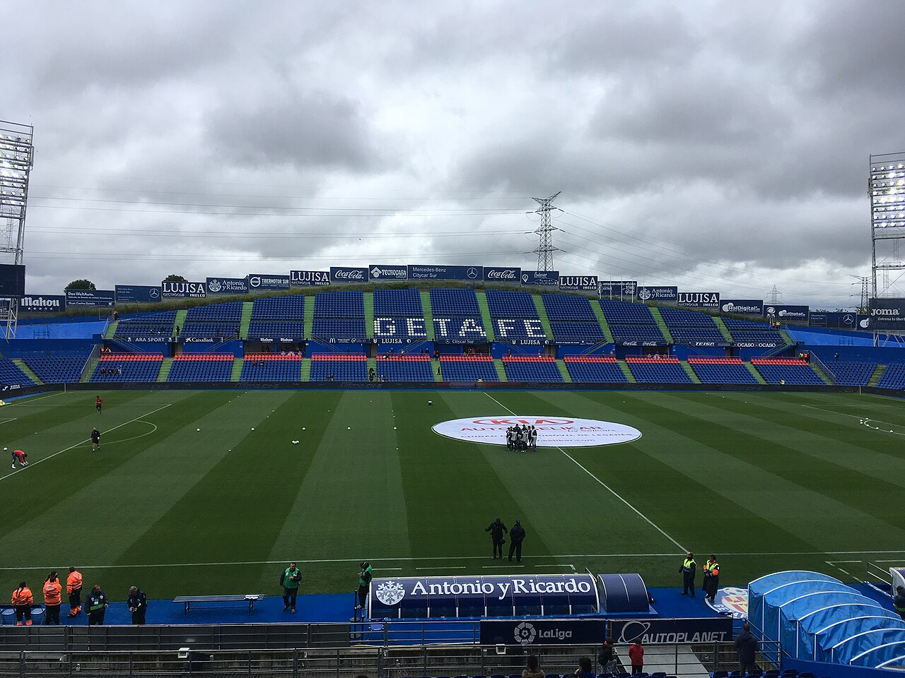 Le stade Coliseum Alfonso Pérez, à Getafe